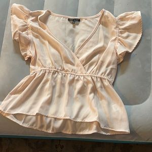 Light pink blouse shirt